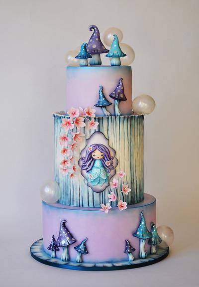 Enchanted - Cake by ArchiCAKEture