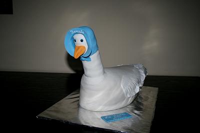 Goose  - Cake by Rozy