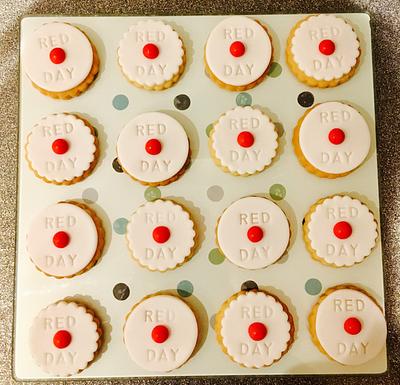 Red nose day cookies - Cake by IDreamOfCakes