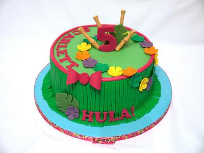 Hawaiian Hula - Cake by Natalie King
