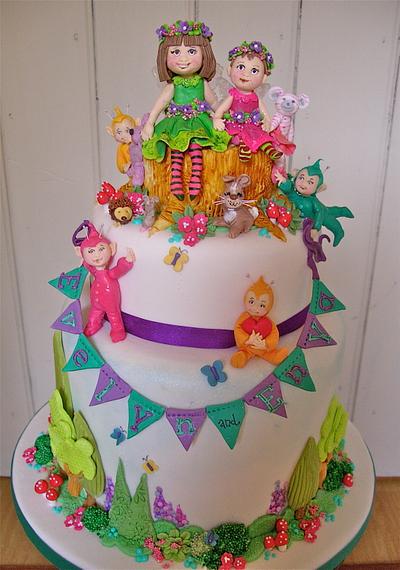 Fairy Christening cake - Cake by Lynette Horner