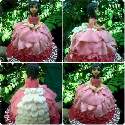 Princess Fila - Cake by Marissa's Sugar & Chocolate Art