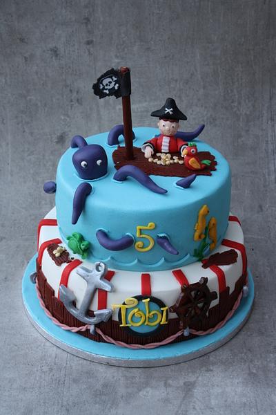 Pirate - Cake by Bonzzz