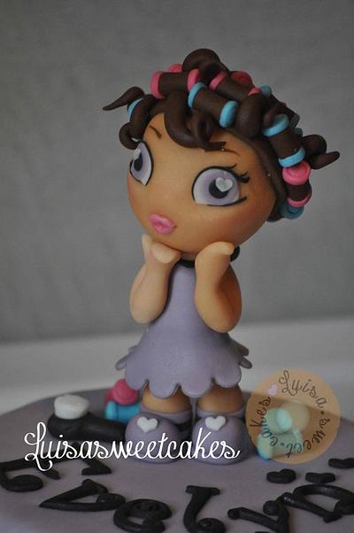hairstyle - Cake by luisasweetcakes