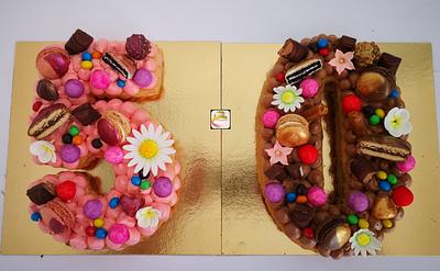 50-Cake - Cake by Ruth - Gatoandcake