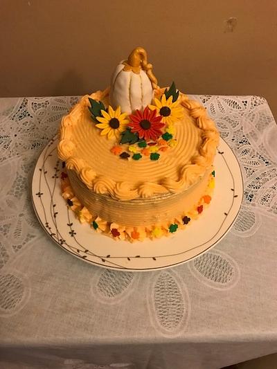 Fall Birthday - Cake by Julia 