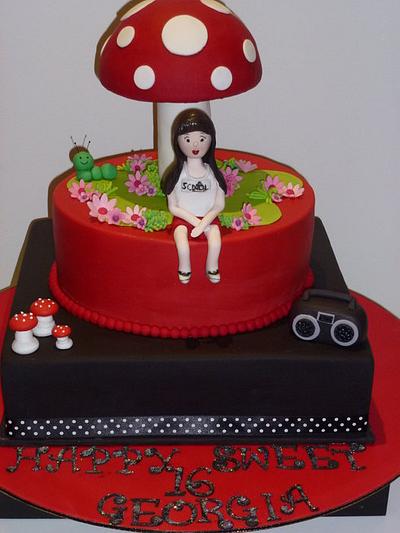 Mushroom Cake - Cake by PoppysCakes