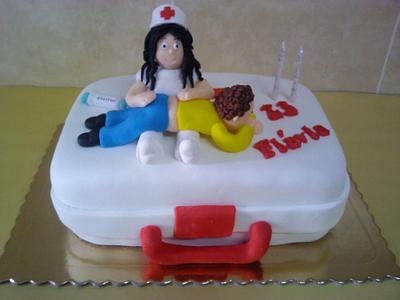 nurse - Cake by ItaBolosDecorados