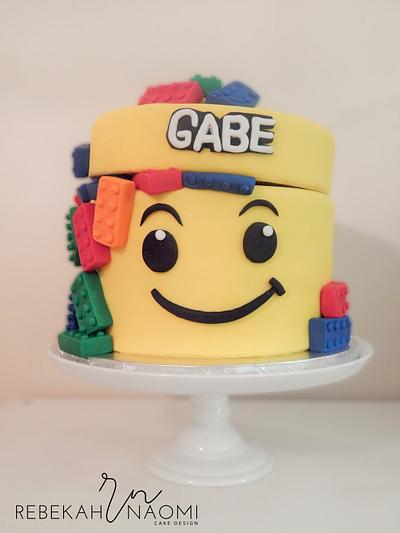 Lego Birthday Cake - Cake by Rebekah Naomi Cake Design