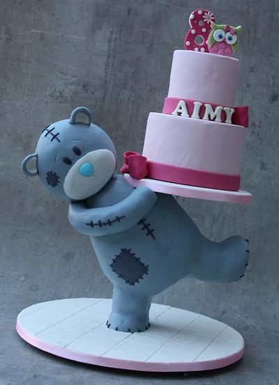 Teddybear - Cake by Bonzzz