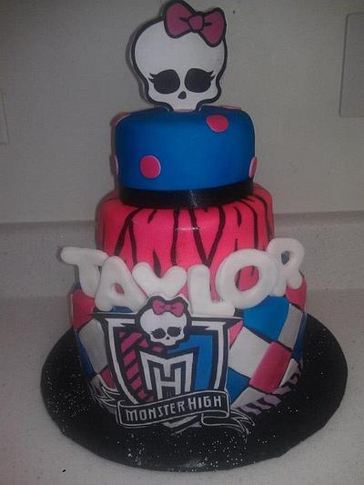 Monster High - Cake by nelly