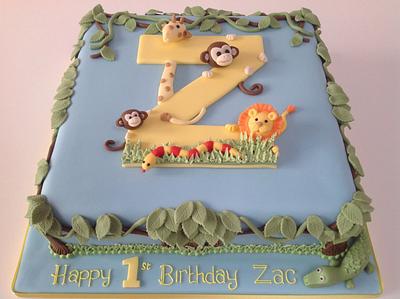 Zac - Cake by helen Jane Cake Design 
