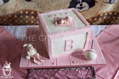 Baby block  - Cake by Designer Cakes By Timilehin