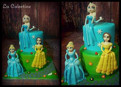 Princess party - Cake by La Cabotine