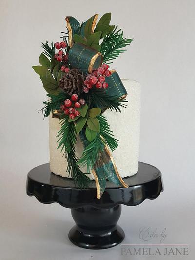Festive Foliage - Cake by Pamela Jane