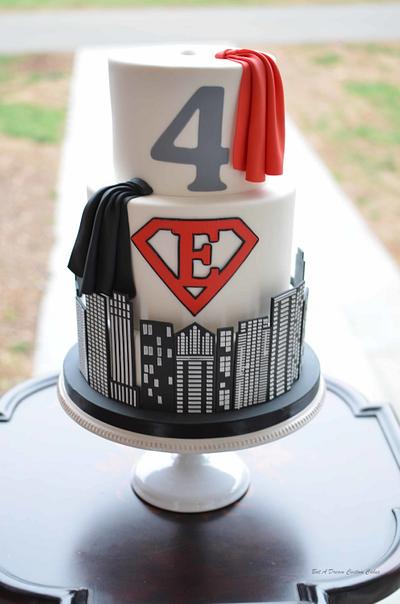 Batman vs. Superman Cake - Cake by Elisabeth Palatiello