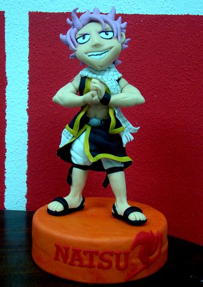 Natsu Dragneel - Cake by Cakes4you