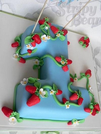 Lilah's strawberry surprise - Cake by Jane Moreton