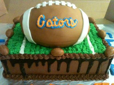 Florida Gators groom cake - Cake by Sweet T's Cakes