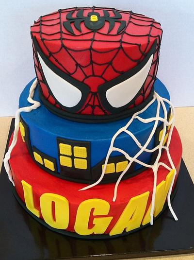 Spidey city - Cake by res3boys