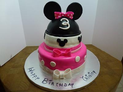 Minnie Mouse for Trinity - Cake by Chris Jones