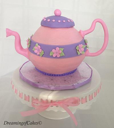 Teapot  - Cake by Brandy-The Icing & The Cake