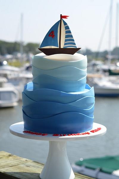 Come sail away... - Cake by Elisabeth Palatiello