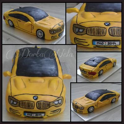 3D Car - BMW - Cake by DortaNela