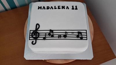 Music Cake - Cake by LuCa