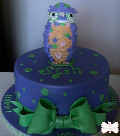 Owl themed cake - Cake by Gen