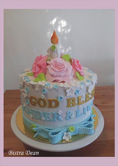 Christening cake - Cake by Bistra Dean 