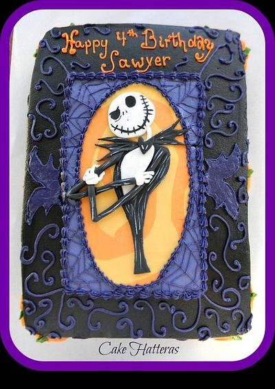 Jack Skellington - Cake by Donna Tokazowski- Cake Hatteras, Martinsburg WV