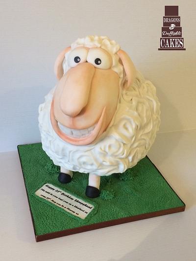 Crazy sheep - Cake by Dragons and Daffodils Cakes