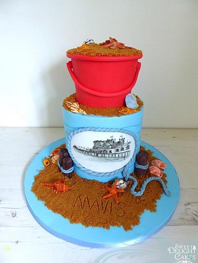 Seaside Cake - Cake by Sweet Delight Cakes