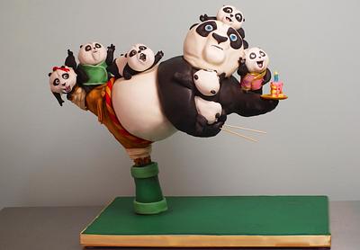 Kung Fu Panda 3D Cake - Cake by Dominique Ballard