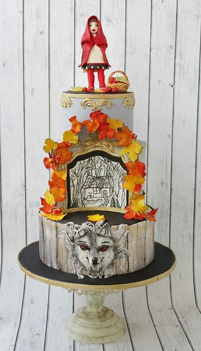 Red Riding Hood  - Cake by vanillabakery