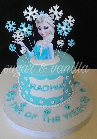 Frozen cake - Cake by Doaa zaghloul 