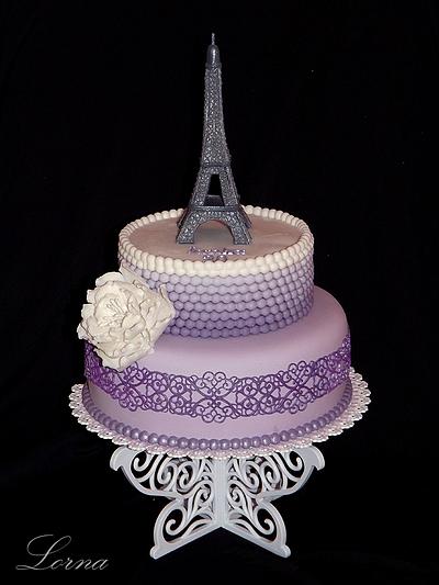 Eiffel cake.. - Cake by Lorna