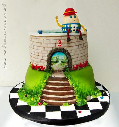 Humpty Dumpty - Cake by Nuria Moragrega - Cake Mistress