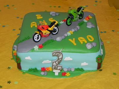 cake mortorcycle - Cake by cendrine
