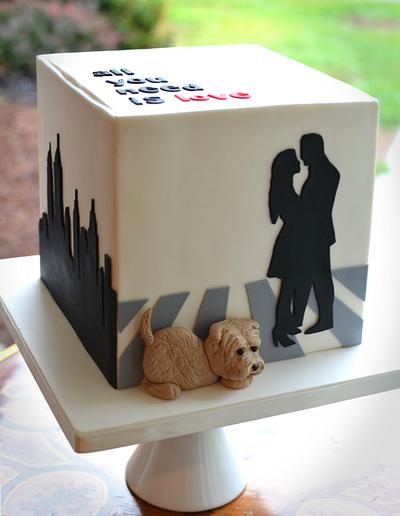 Engagement Cake - Cake by Elisabeth Palatiello
