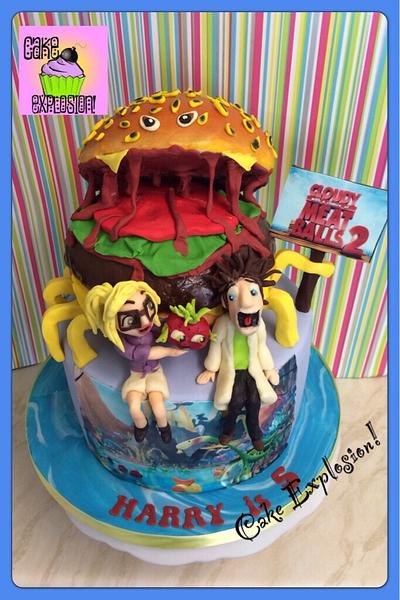 Cloudy with a chance of meatballs 2 - Cake by Cake Explosion!