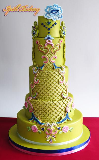 Chinoiserie Chartreuse - Cake by William Tan
