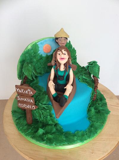 Trip to Indonesia! - Cake by Cinta Barrera