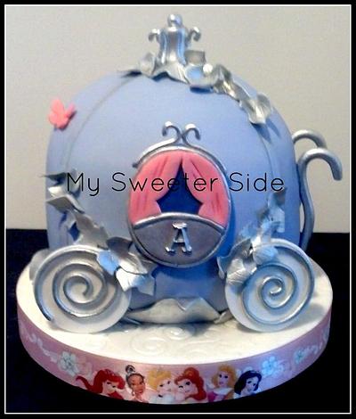 Princess carriage - Cake by Pam from My Sweeter Side