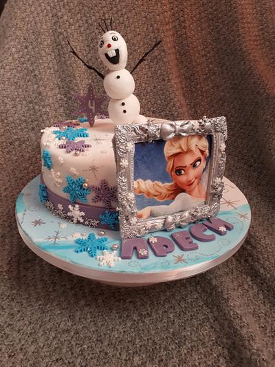 Frozen - Cake by Marti