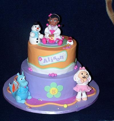 Doc mcstuffins birthday cake - Cake by The Custom Piece of Cake