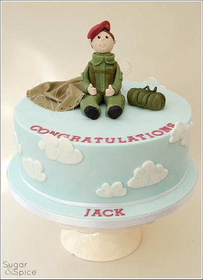 Paratrooper Jack  - Cake by Sugargourmande Lou