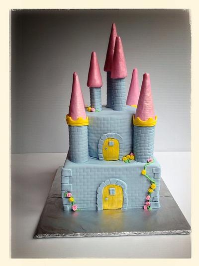 Castle birthday cake - Cake by Pattyday