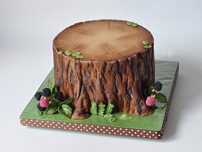 Stump  - Cake by Jolana Brychova